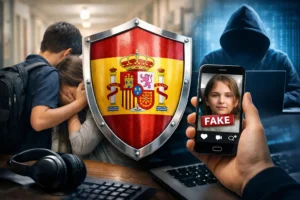 Protocolo contra acoso escolar en España frente a deepfakes y ciberacoso en centros educativos